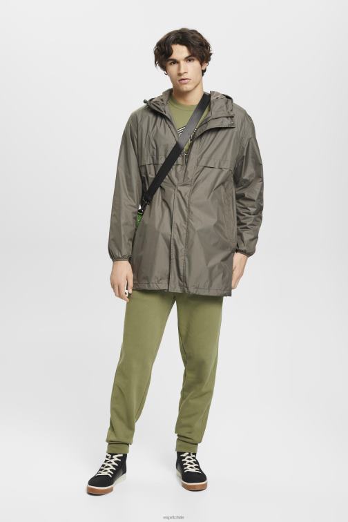 hombres Esprit verde caqui chaqueta impermeable ligera con capucha chaquetas NDRL8765 NDRL8765 Moda Esprit ropa Esprit Chile Entrega rapida en todas las vestidos Esprit Chile